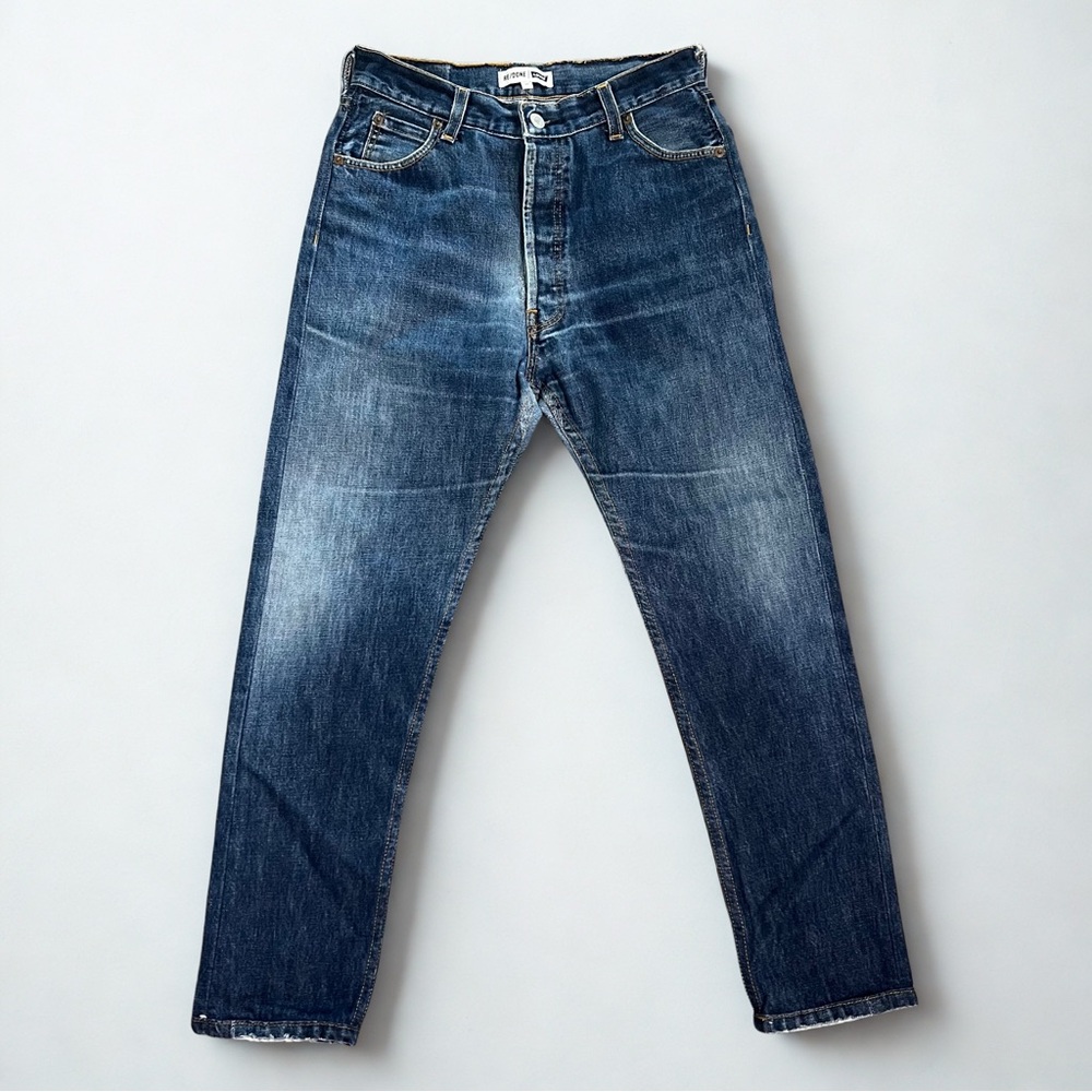 RE/DONE | LEVI'S Reconstructed Dark Denim Skinny Leg